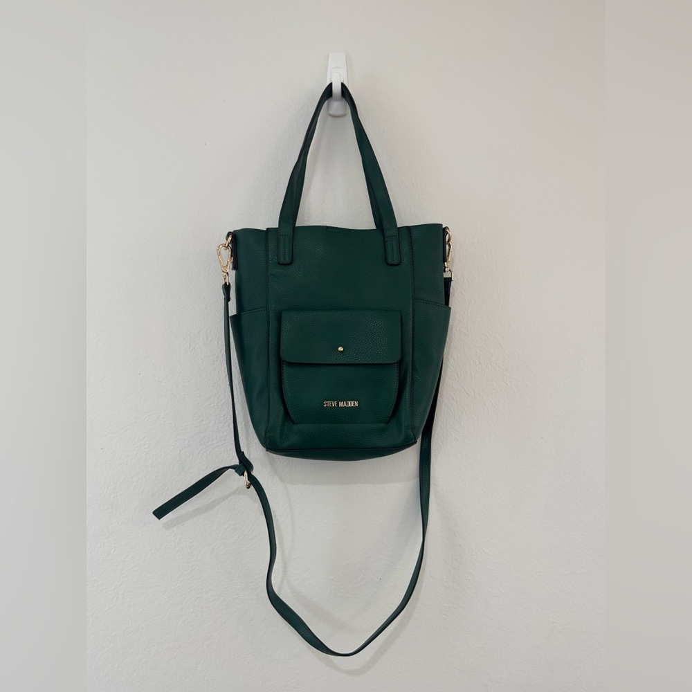 Steve Madden Forest Green‎ Tote Bag